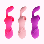 Vibrador de Succión de Clítoris (Doble Estimulación Potente)