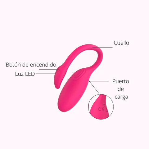 Vibrador Flamingo con App Control